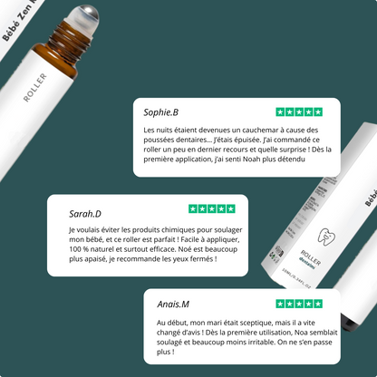 Dentalmi Roller® - Rouleau Apaisant pour les Poussées Dentaires